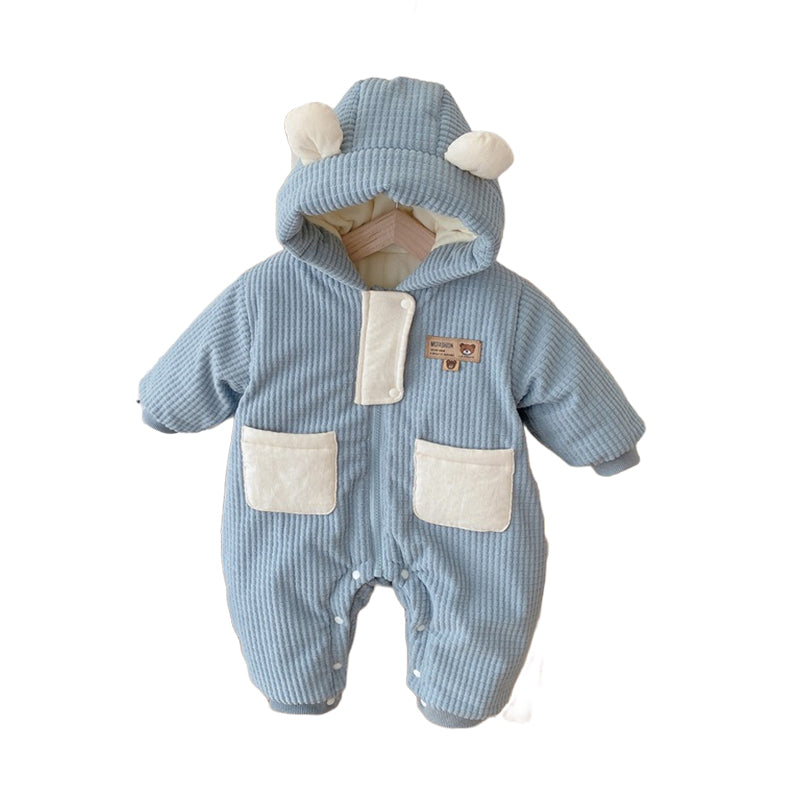 Baby Unisex Striped Dressy Jumpsuits Wholesale 221021108