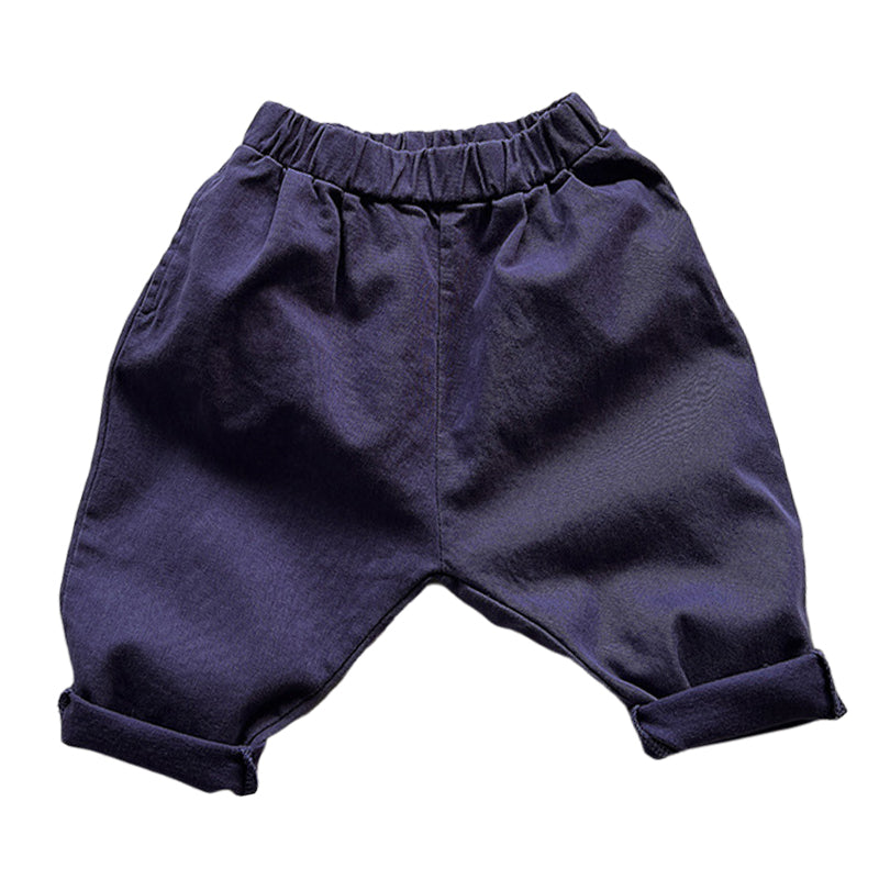 Baby Kid Unisex Solid Color Pants Wholesale 221021121