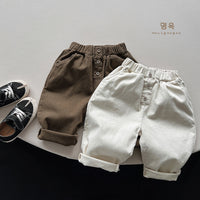 Load image into Gallery viewer, Baby Kid Unisex Solid Color Pants Wholesale 221021159
