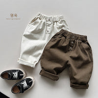 Load image into Gallery viewer, Baby Kid Unisex Solid Color Pants Wholesale 221021159
