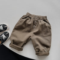 Load image into Gallery viewer, Baby Kid Unisex Solid Color Pants Wholesale 221021159
