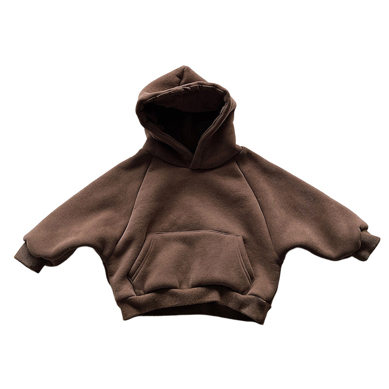 Baby Kid Unisex Solid Color Hoodies Swearshirts Wholesale 221021161