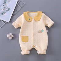 Load image into Gallery viewer, Baby Girls Color-blocking Cartoon Print Jumpsuits Wholesale 22102118
