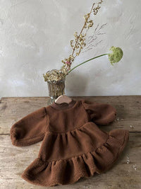 Load image into Gallery viewer, Baby Kid Girls Solid Color Dresses Wholesale 221021220
