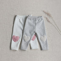 Load image into Gallery viewer, Baby Girls Love heart Pants Wholesale 221021231

