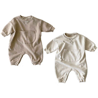 Load image into Gallery viewer, Baby Unisex Solid Color Jumpsuits Wholesale 221021265
