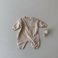 Load image into Gallery viewer, Baby Unisex Solid Color Jumpsuits Wholesale 221021265
