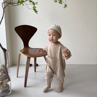 Load image into Gallery viewer, Baby Unisex Solid Color Jumpsuits Wholesale 221021265
