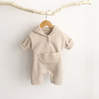 Load image into Gallery viewer, Baby Unisex Solid Color Jumpsuits Wholesale 22102148
