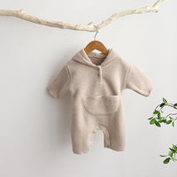 Load image into Gallery viewer, Baby Unisex Solid Color Jumpsuits Wholesale 22102148
