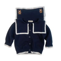 Load image into Gallery viewer, Baby Unisex Animals Embroidered Cardigan Knitwear Wholesale 22102155
