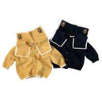 Load image into Gallery viewer, Baby Unisex Animals Embroidered Cardigan Knitwear Wholesale 22102155

