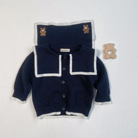 Load image into Gallery viewer, Baby Unisex Animals Embroidered Cardigan Knitwear Wholesale 22102155
