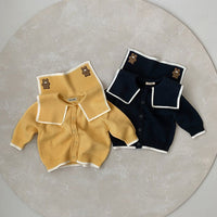 Load image into Gallery viewer, Baby Unisex Animals Embroidered Cardigan Knitwear Wholesale 22102155
