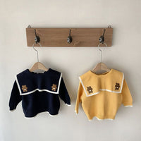 Load image into Gallery viewer, Baby Unisex Animals Embroidered Cardigan Knitwear Wholesale 22102155
