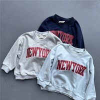 Load image into Gallery viewer, 2 Pieces Set Baby Kid Unisex Letters Print Hoodies Swearshirts And Pants Wholesale 22102161
