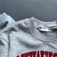 Load image into Gallery viewer, 2 Pieces Set Baby Kid Unisex Letters Print Hoodies Swearshirts And Pants Wholesale 22102161
