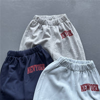 Load image into Gallery viewer, 2 Pieces Set Baby Kid Unisex Letters Print Hoodies Swearshirts And Pants Wholesale 22102161
