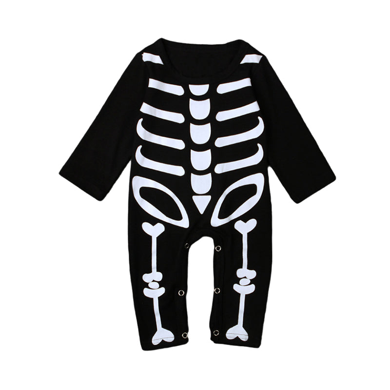 Baby Unisex Graphic Print Halloween Jumpsuits Wholesale 22102503