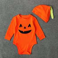 Load image into Gallery viewer, Baby Unisex Expression Halloween Rompers Wholesale 22102508
