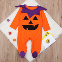 Load image into Gallery viewer, Baby Girls Cartoon Halloween Jumpsuits Wholesale 22102510

