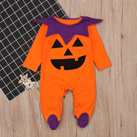 Load image into Gallery viewer, Baby Girls Cartoon Halloween Jumpsuits Wholesale 22102510
