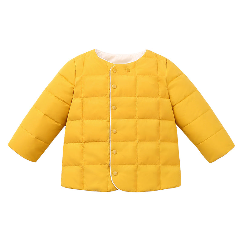 Baby Kid Unisex Solid Color Jackets Outwears Wholesale 221025108