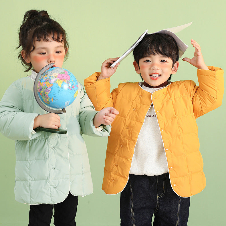 Baby Kid Unisex Solid Color Jackets Outwears Wholesale 221025108