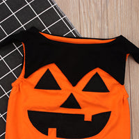 Load image into Gallery viewer, Baby Unisex Expression Print Halloween Rompers Wholesale 22102511
