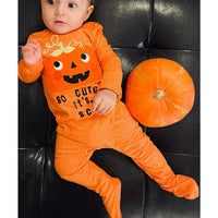 Load image into Gallery viewer, Baby Unisex Letters Cartoon Halloween Jumpsuits Wholesale 221025113
