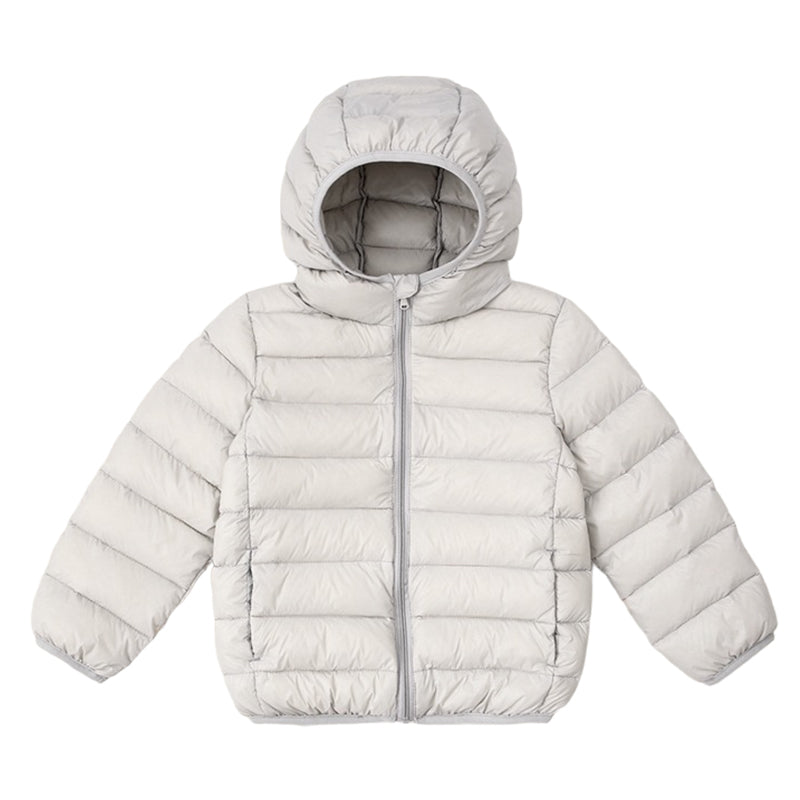 Baby Kid Unisex Solid Color Jackets Outwears Wholesale 221025116
