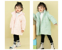 Load image into Gallery viewer, Kid Girls Solid Color Coats Wholesale 221025124
