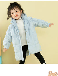 Load image into Gallery viewer, Kid Girls Solid Color Coats Wholesale 221025124
