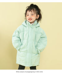 Load image into Gallery viewer, Kid Girls Solid Color Coats Wholesale 221025124
