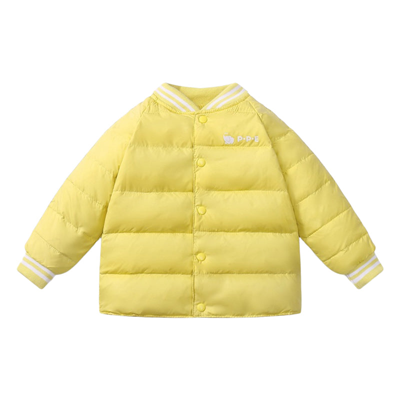 Baby Kid Unisex Solid Color Letters Jackets Outwears Wholesale 221025125