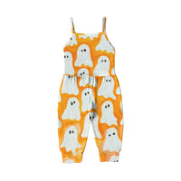 Load image into Gallery viewer, Baby Kid Girls Cartoon Print Halloween Jumpsuits Wholesale 221025135
