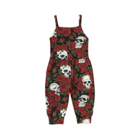 Load image into Gallery viewer, Baby Kid Girls Cartoon Print Halloween Jumpsuits Wholesale 221025135
