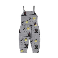 Load image into Gallery viewer, Baby Kid Girls Cartoon Print Halloween Jumpsuits Wholesale 221025135
