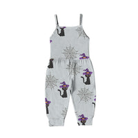 Load image into Gallery viewer, Baby Kid Girls Cartoon Print Halloween Jumpsuits Wholesale 221025135
