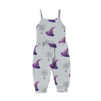 Load image into Gallery viewer, Baby Kid Girls Cartoon Print Halloween Jumpsuits Wholesale 221025135
