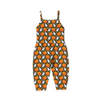 Load image into Gallery viewer, Baby Kid Girls Cartoon Print Halloween Jumpsuits Wholesale 221025135
