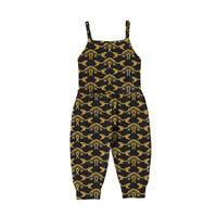 Load image into Gallery viewer, Baby Kid Girls Cartoon Print Halloween Jumpsuits Wholesale 221025135
