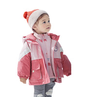 Load image into Gallery viewer, Baby Kid Unisex Color-blocking Cartoon Embroidered Print Jackets Outwears Wholesale 221025148
