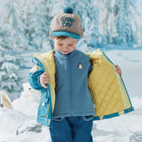 Load image into Gallery viewer, Baby Kid Unisex Color-blocking Cartoon Embroidered Print Jackets Outwears Wholesale 221025148
