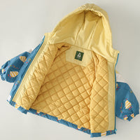 Load image into Gallery viewer, Baby Kid Unisex Color-blocking Cartoon Embroidered Print Jackets Outwears Wholesale 221025148
