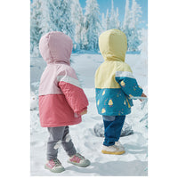 Load image into Gallery viewer, Baby Kid Unisex Color-blocking Cartoon Embroidered Print Jackets Outwears Wholesale 221025148
