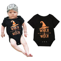 Load image into Gallery viewer, Baby Unisex Cartoon Print Halloween Rompers Wholesale 22102516
