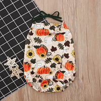Load image into Gallery viewer, Baby Girls Flower Cartoon Print Halloween Rompers Wholesale 22102517
