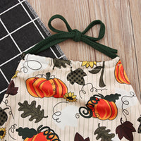 Load image into Gallery viewer, Baby Girls Flower Cartoon Print Halloween Rompers Wholesale 22102517
