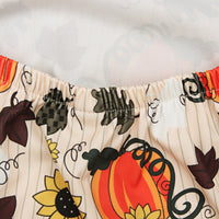 Load image into Gallery viewer, Baby Girls Flower Cartoon Print Halloween Rompers Wholesale 22102517
